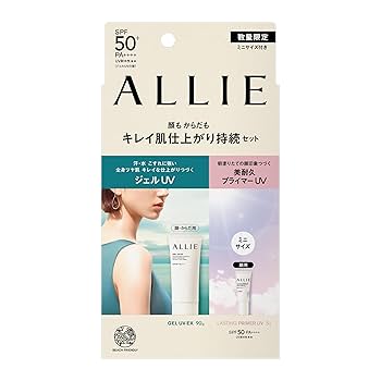 アリィー　アクロノビューティ ジェルUV EX 90g　日焼け止めジェル　4点 企画品)アリィー クロノビューティ ジェルUV EX セットA ( 1